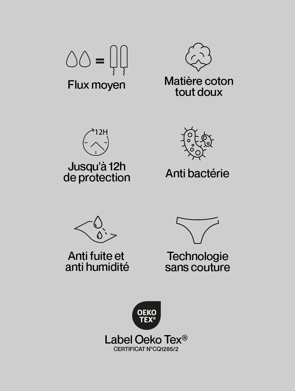 Libra Cotton Menstrual Panties for teens