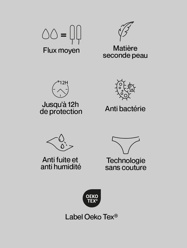 Selene microfiber menstrual panties