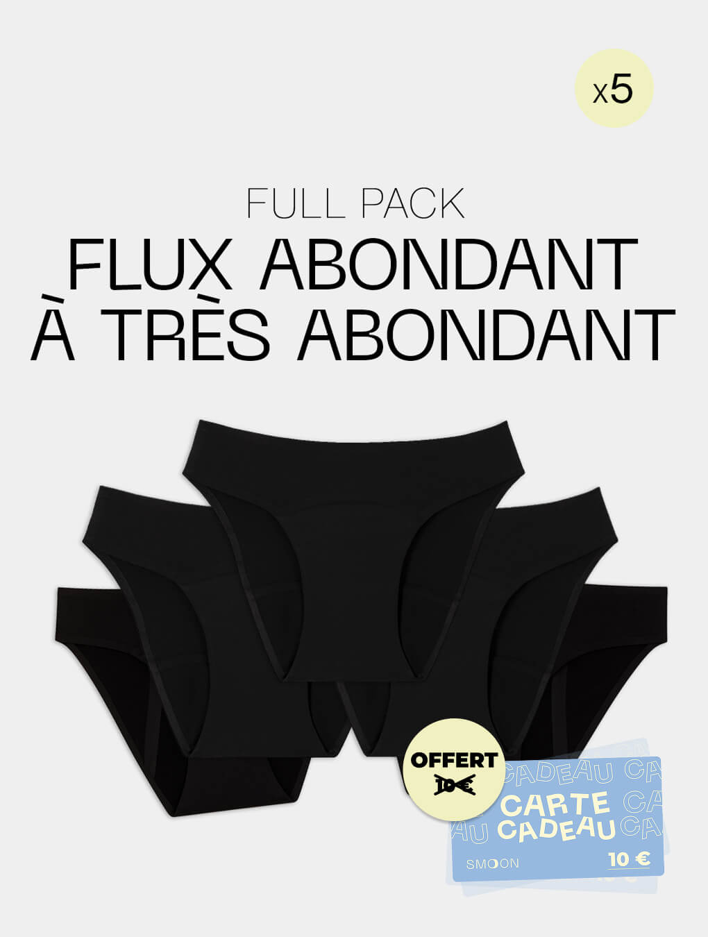 Full pack flux abondant à très abondant