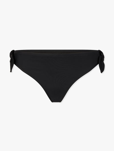 Braguita de baño menstrual con lazos Leucosie para adolescente — Noir