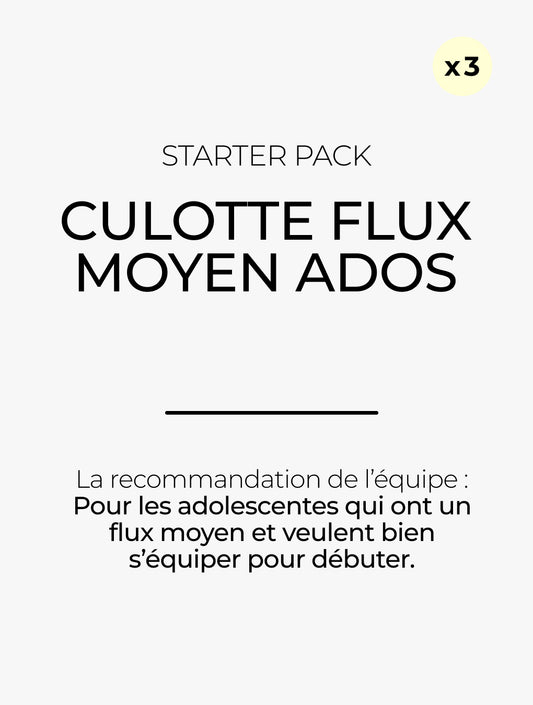 Starter pack culotte flux moyen