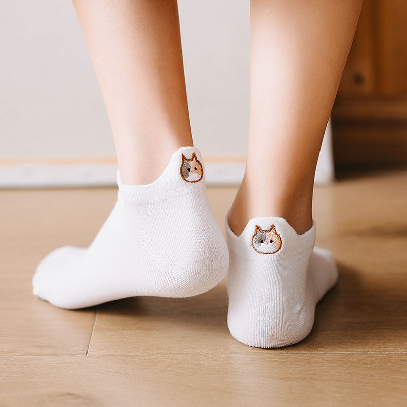 Chaussettes Languette Chat - Tites Chaussettes