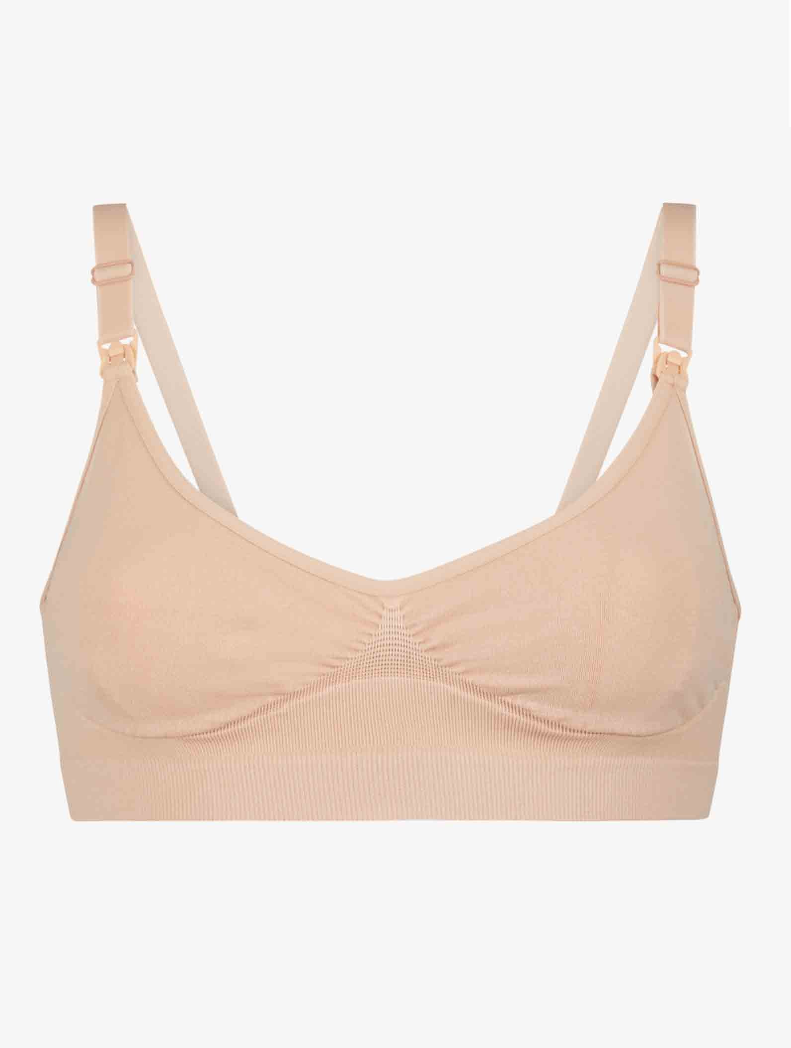 brassière d'allaitement beige
