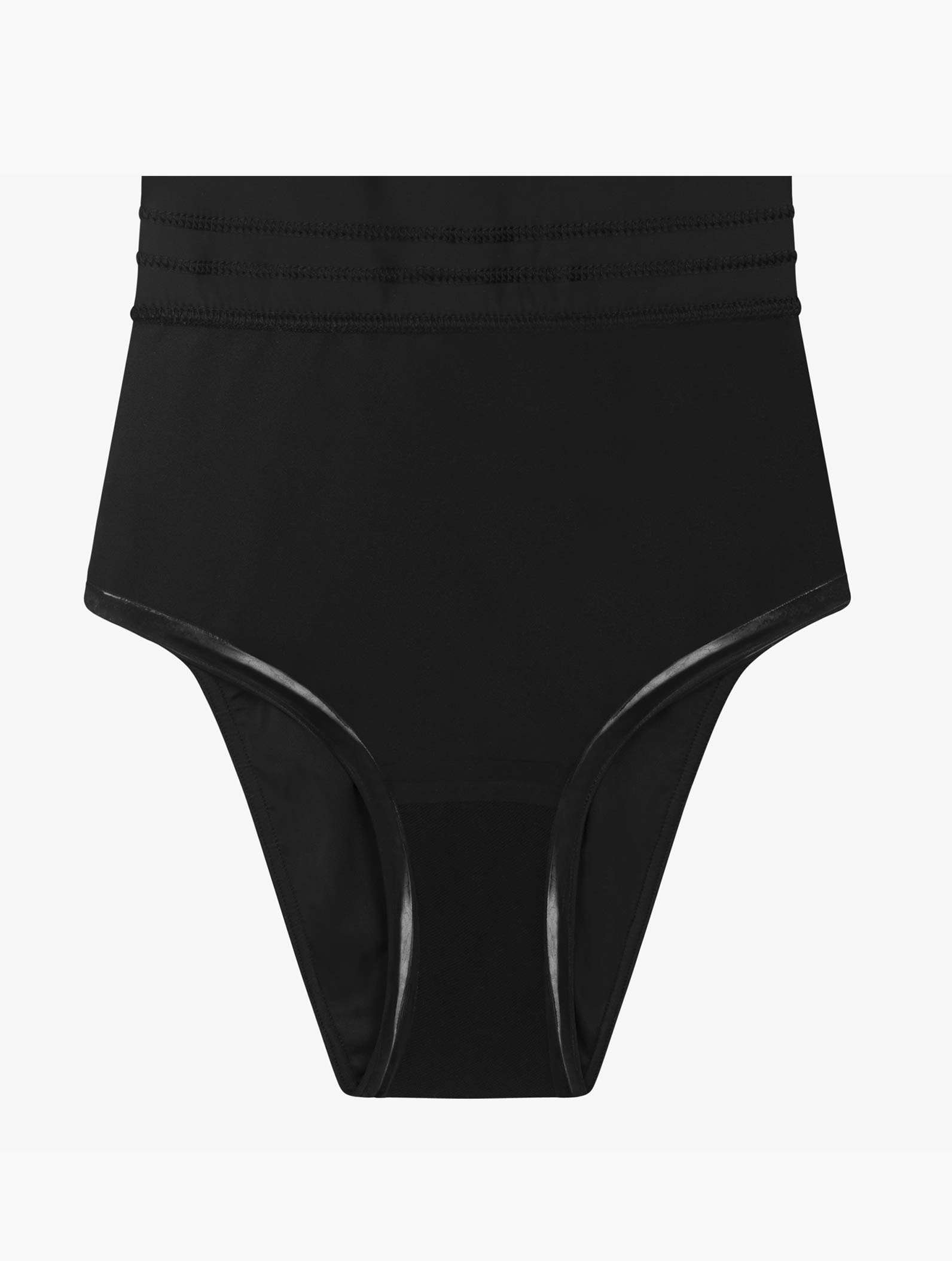 intérieur du maillot de bain menstruel ado noir piscine