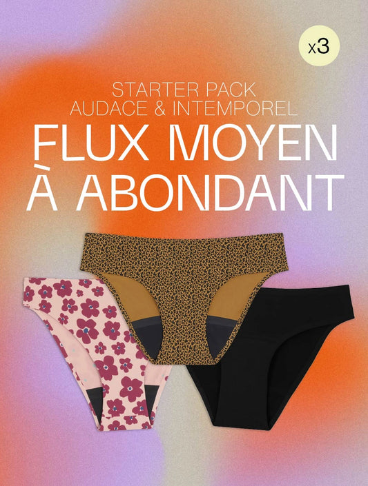Starter Pack Adulte Flux Moyen à Abondant