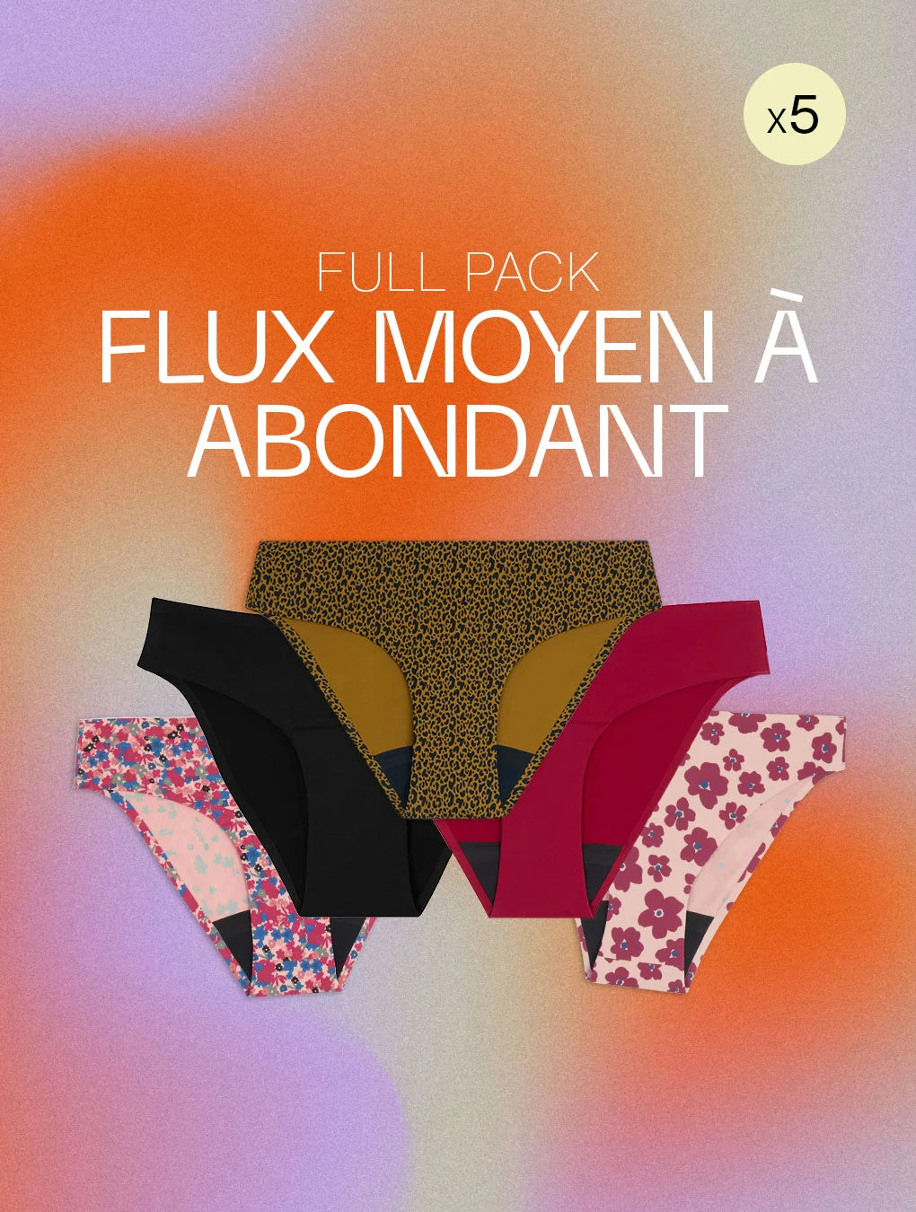 Full Pack Full Pack Adulte Flux Moyen à Abondant - Color Fusion | Smoon