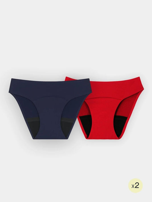 Menstruationsslip Starkstrom - Set 2 Farben