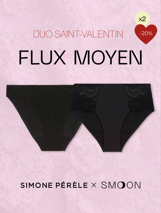 Saint Valentine Duo – Medium Flow – SMOON x Simone Pérèle