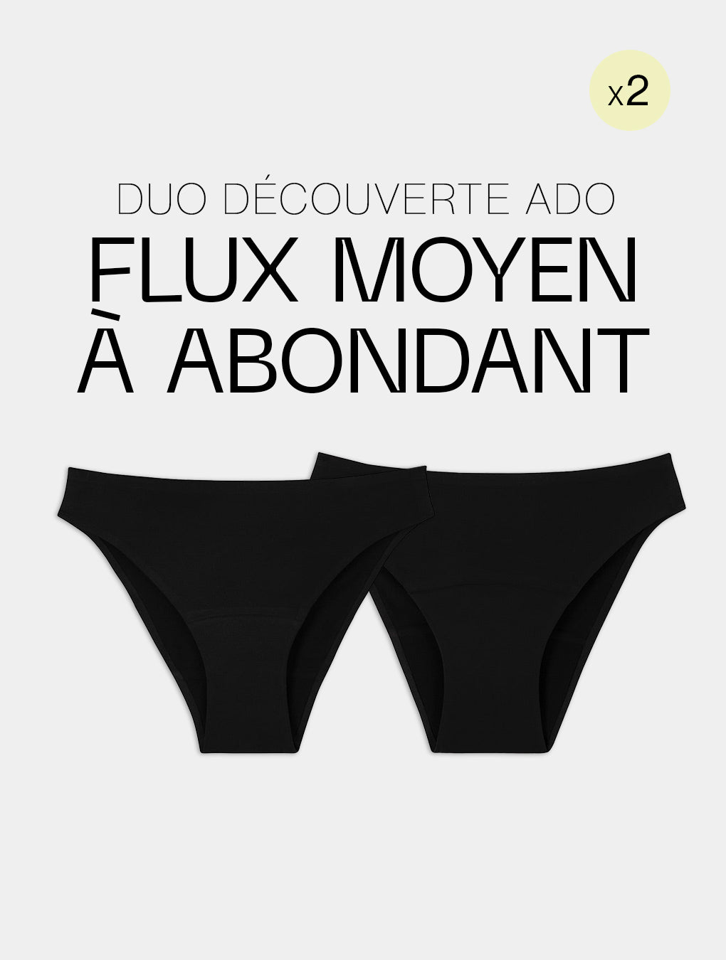 Discovery duo medium to heavy flow Teen