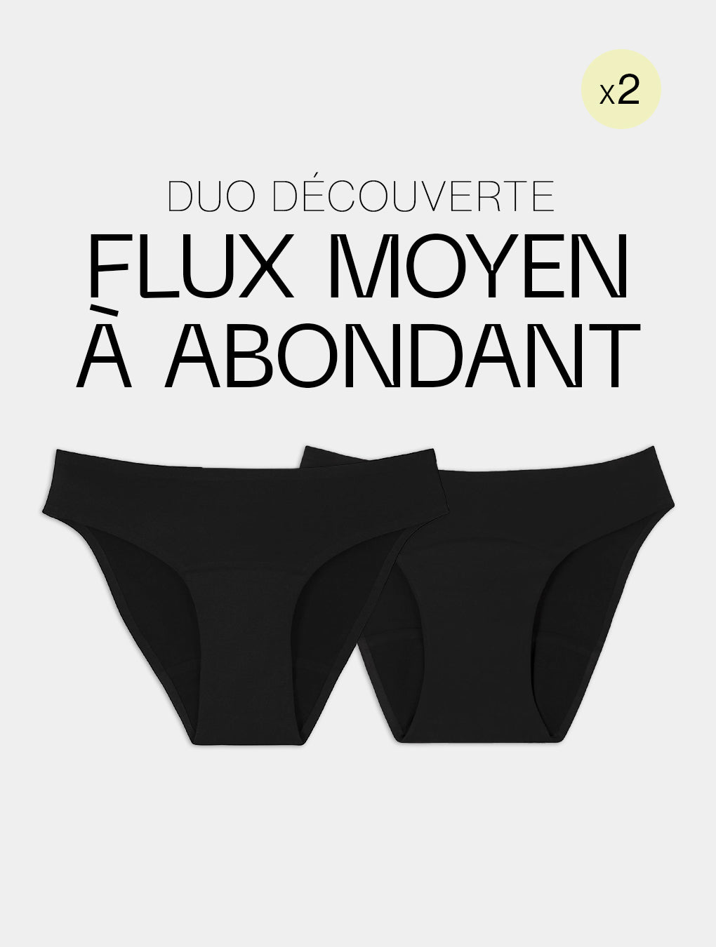Discovery duo medium to heavy flow