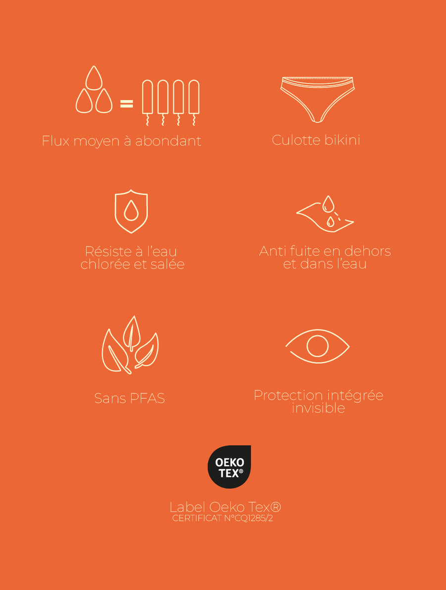 Menstruatiezwemslip Héléades