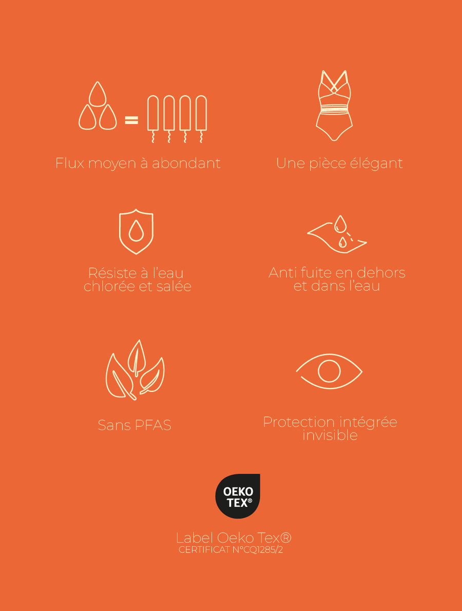 Néréides menstruatiebadpak