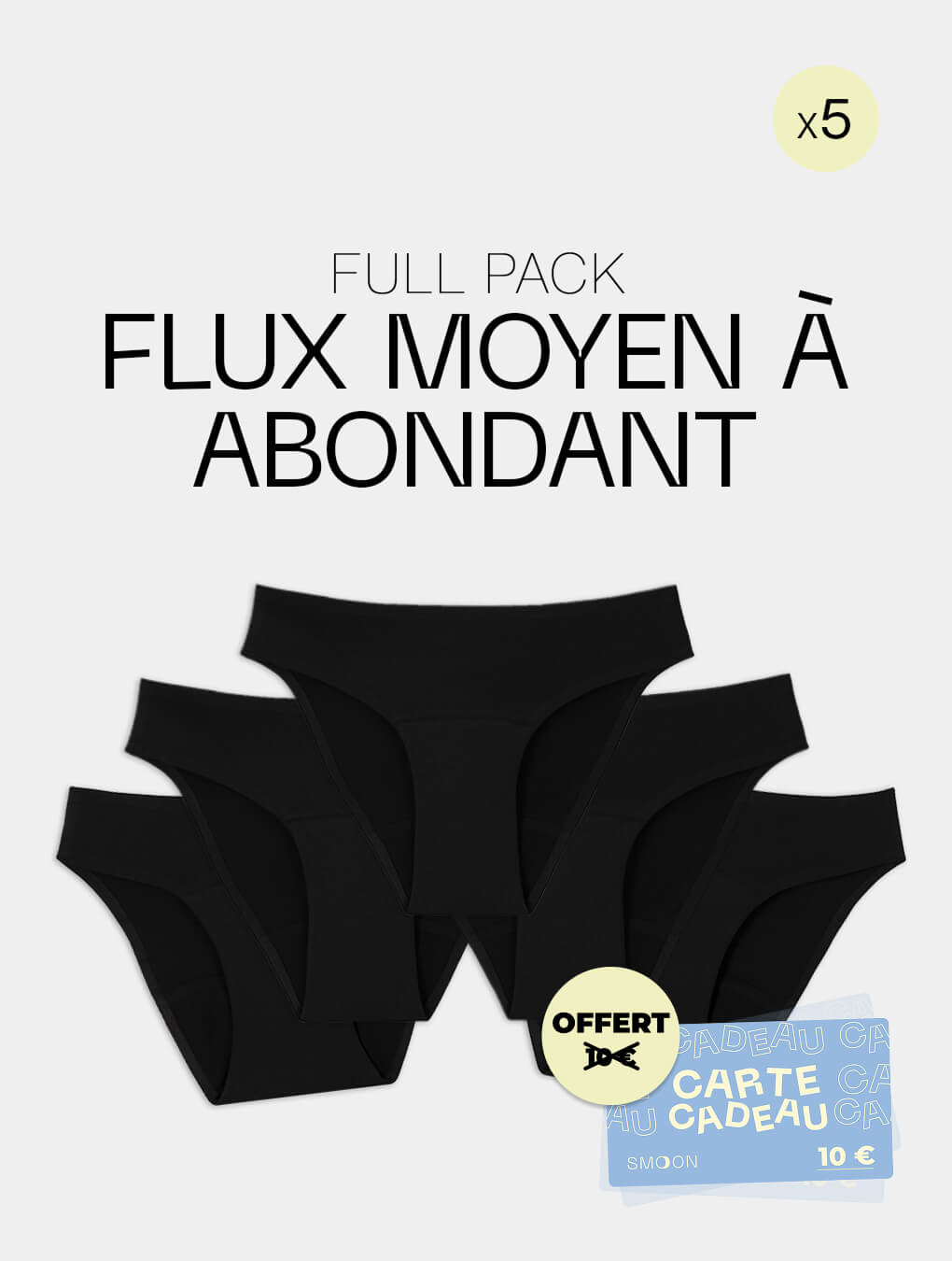 Full pack flux moyen à abondant