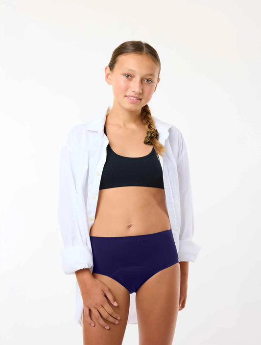 Shorty menstruel Lucina pour ados