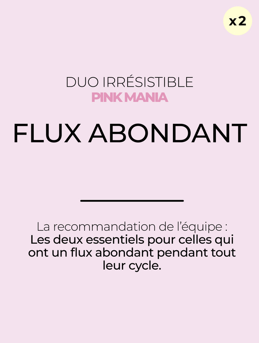 Duo Irrésistible reichlicher Fluss - PINK MANIA