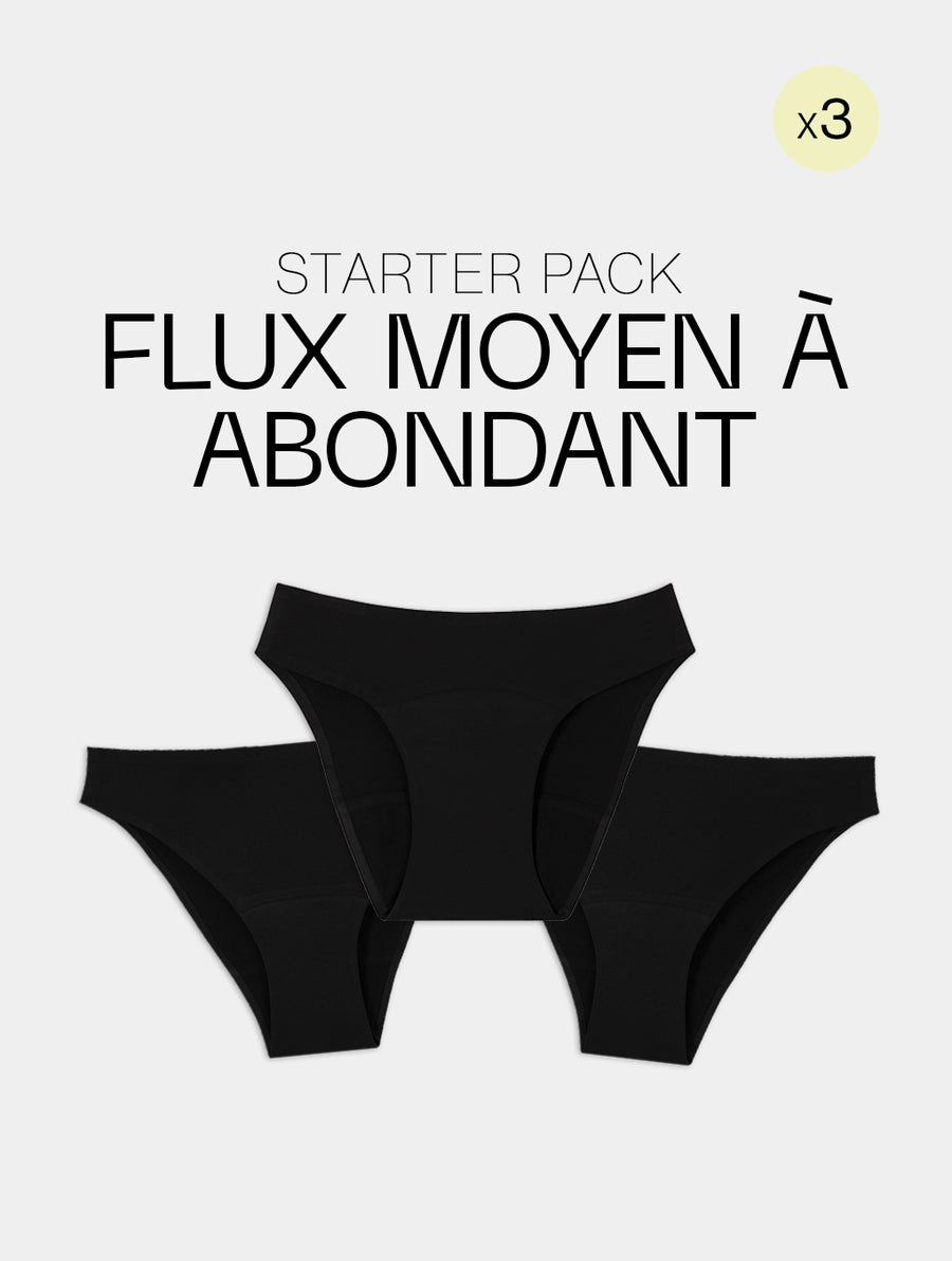 Starter-Paket mittlerer bis starker Fluss