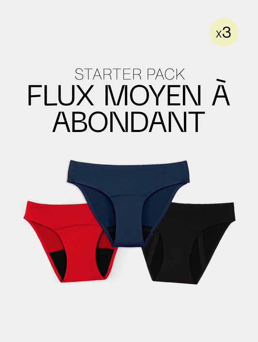 Starter pack flux moyen à abondant