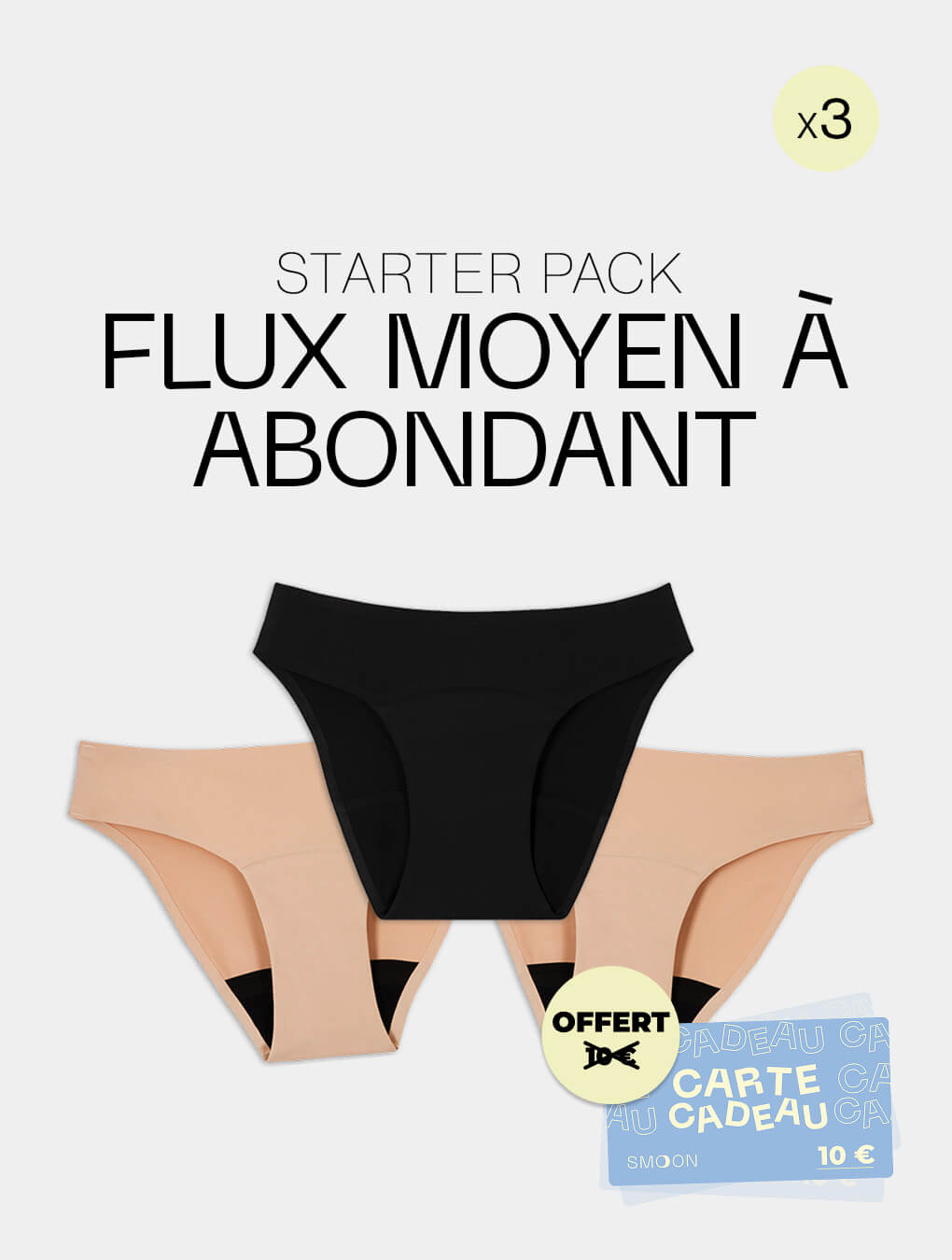 Starter pack flux moyen à abondant