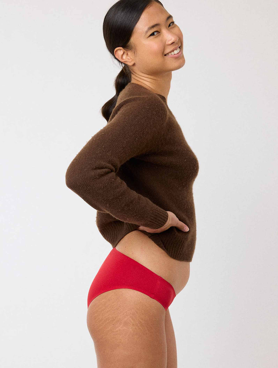 Mikrofaser Menstruationsslip Séléné - Die Roten