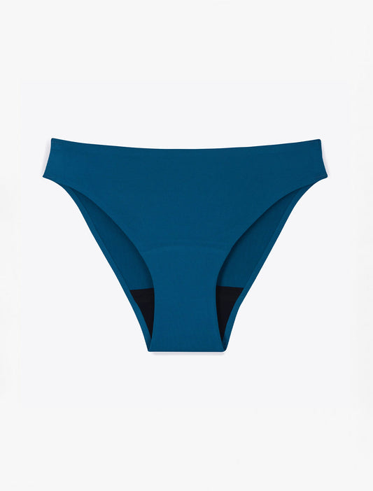 culotte menstruelle ados bleu flux moyen