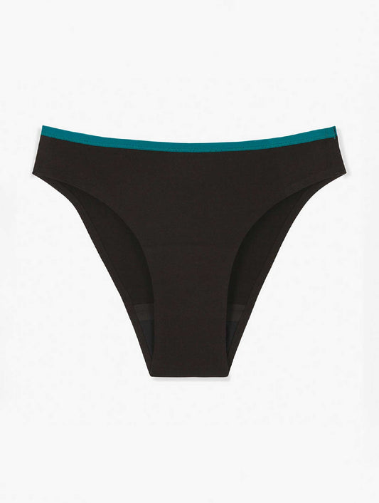 culotte coton noire flux moyen