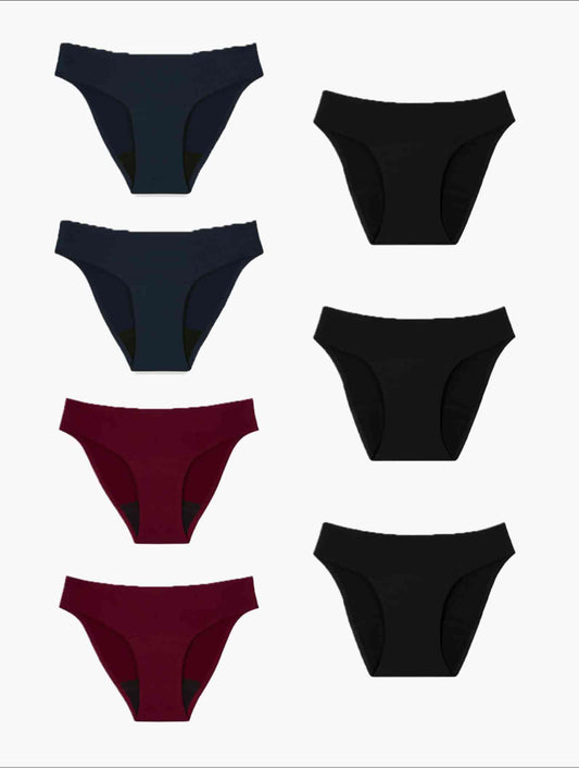 bleu nuit carmin noir