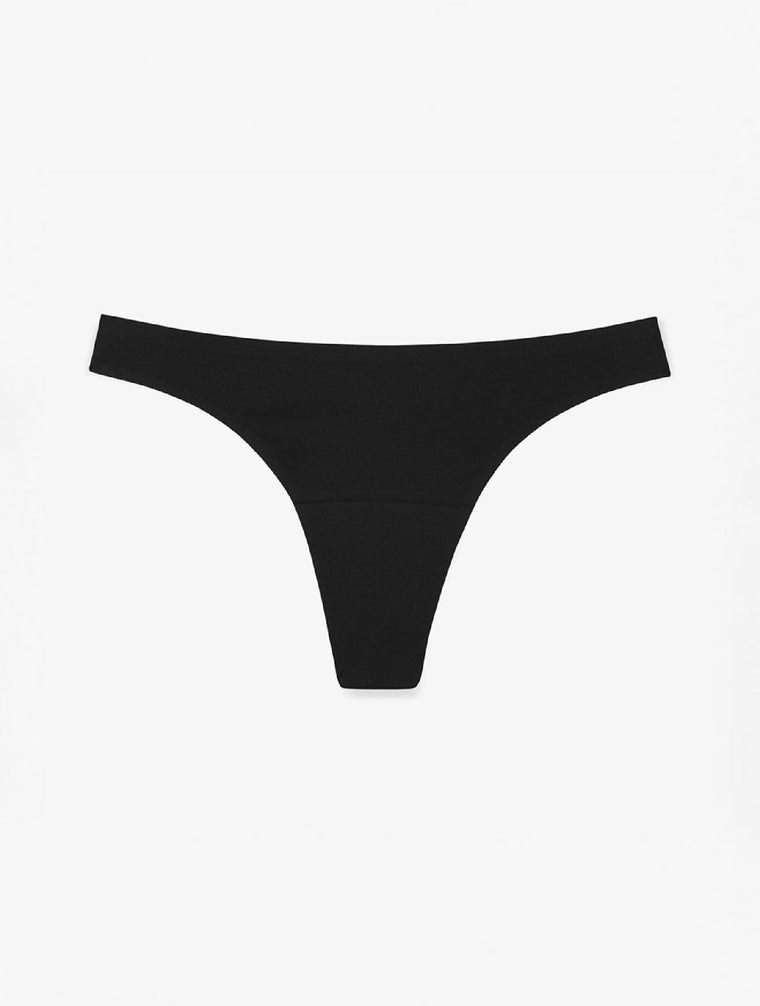 string menstruel noir
