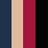 Nachtblau- Beige - Karminrot - Schwarz